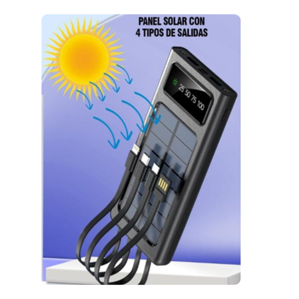 POWER BANK SOLAR S3 30000 MAH