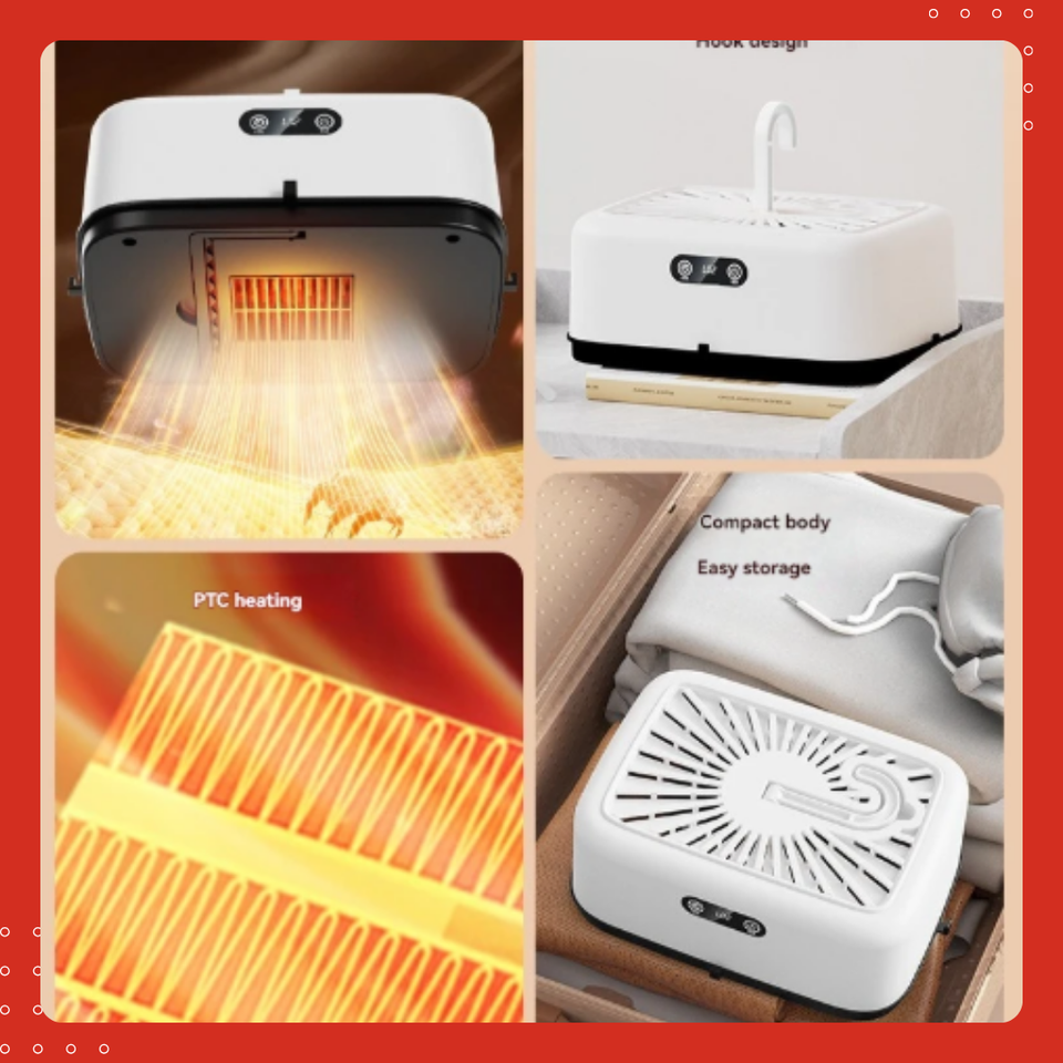 SECADORA DE ROPA PORTATIL