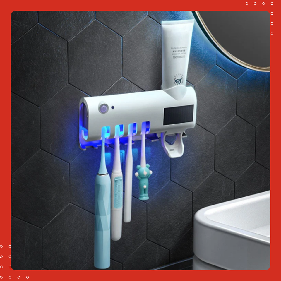 ESTERILIZADOR DE CEPILLOS CON PROTECCIÓN UV