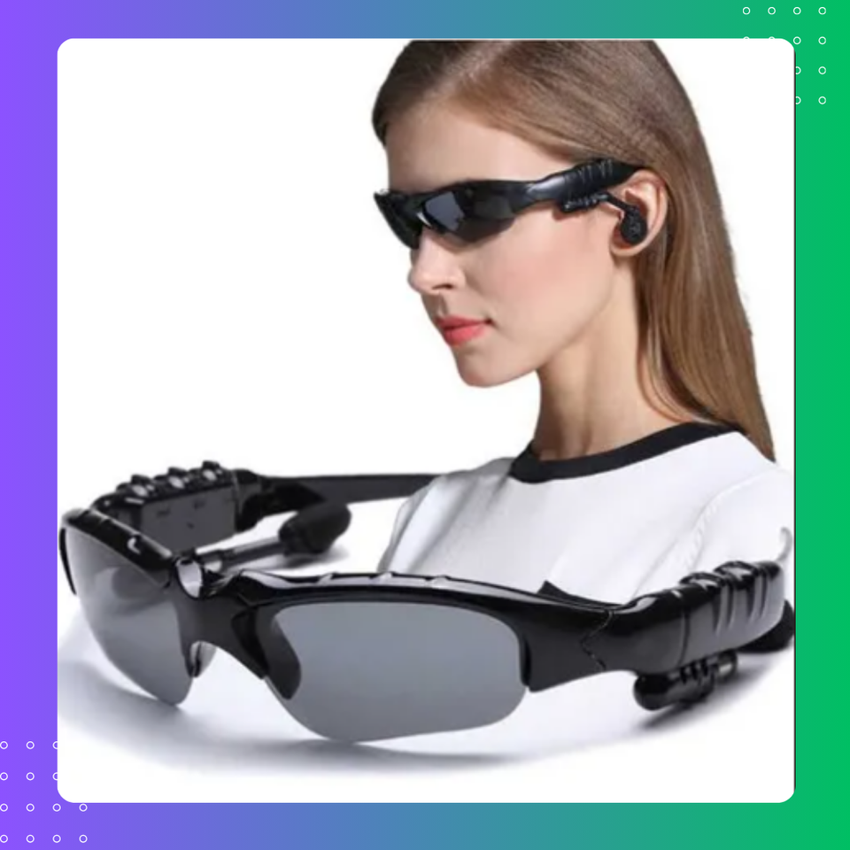 LENTES DE SOL CON BLUETOOTH Y AUDIFONOS