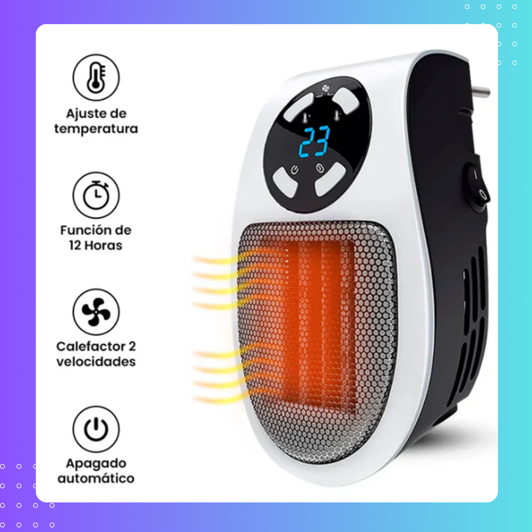 CALEFACTOR ELÉCTRICO PORTATIL