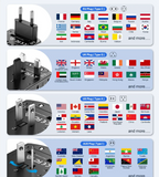 ADAPTADOR INTERNACIONAL , ENCHUFE INTERNACIONAL VIAJERO