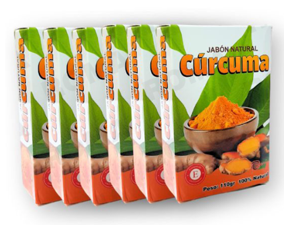 PACK 3X1 JABON DE CURCUMA